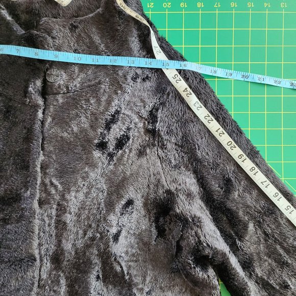 EILEEN FISHER Faux Fur Jacket~XL - Picture 11 of 13